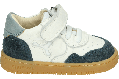 ShoesMe BN25S012-A white dark blue multi blauw maat 19 ShoesMe BN25S012-A white dark blue multi blauw maat 19