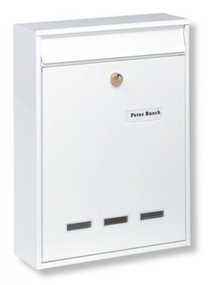 Burg Wächter 61020 POCKET 5871 SI Brievenbus Staal Zilver Sleutelslot Burg Wächter 61020 POCKET 5871 SI Brievenbus Staal Zilver Sleutelslot