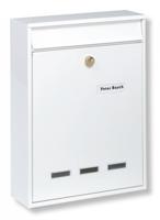 Burg Wächter 61020 POCKET 5871 SI Brievenbus Staal Zilver Sleutelslot - thumbnail
