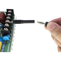 VOLTCRAFT MSK-107 Meetklemschoen Bus 4 mm - Zwart - thumbnail