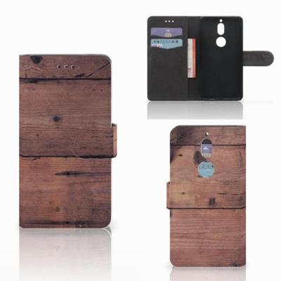 Nokia 7 | Book Style Case | Old Wood