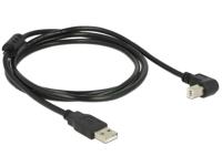 DeLOCK 1.5m, USB 2.0-A / USB 2.0-B USB-kabel 1,5 m USB A USB B Zwart - thumbnail