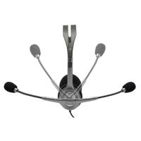 Logitech 981-000271 h110 stereo headset [3.5mm,. microphone, binaural, black] - thumbnail