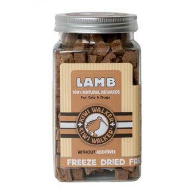 KIWI WALKER Freeze-dried treats Lamb - traktatie voor hond en kat - 90g