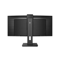 Philips Monitore 346P1CRH LCD-monitor Energielabel G (A - G) 86.4 cm (34 inch) 3440 x 1440 Pixel 21:9 4 ms RJ45, Hoofdtelefoonaansluiting VA LED - thumbnail