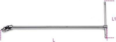 Beta 1/4” t-sleutel met cardangewricht 900/40 - 009000843