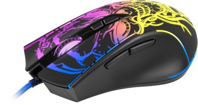 Gaming, bedraad, optische muis DEFENDER GM-928 BULLETSTORM 7200dpi 7P met achtergrondverlichting Gaming, bedraad, optische muis DEFENDER GM-928 BULLETSTORM 7200dpi 7P met achtergrondverlichting