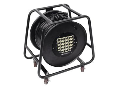 OMNITRONIC Multicore Stagebox 24/4 30m Cable reel