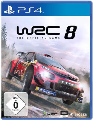 WRC 8 (verpakking Duits, game Engels)