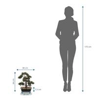 hjh OFFICE Kunstboom Bonsai 44 cm - thumbnail