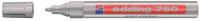Edding 750 lakmarker 2-4mm rond zilver - thumbnail