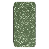 Samsung Galaxy S23 flipcase - Green dots - thumbnail