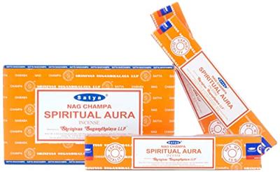 Satya Spiritual Aura Wierook 15 Grams Doos van 12 Stuks