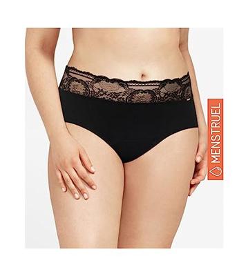 - Menstruatie / incontinentie slip - Period proof slip - Kanten taille menstruatie slip