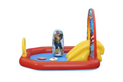 Bestway Opblaasbaar Zwembad Avengers Speeltuin 211x198x125 cm +2 Jaar Tuin 98800
