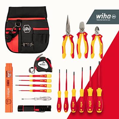 Wiha Gereedschapset elektricien | assorti 18-dlg. | incl. heuptas 44574