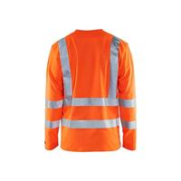 Blåkläder UV-T-Shirt High-Vis lange mouw UPF 40+ UV 33811070 | High-Vis Oranje | Maat 4XL - 7330509369173 - thumbnail