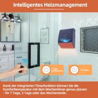 SHX SHXBH20R Ventilatorkachel Zwart - thumbnail