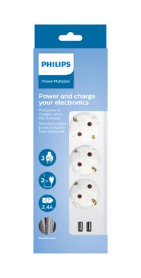 Philips 3-voudig stopcontact SPN3032