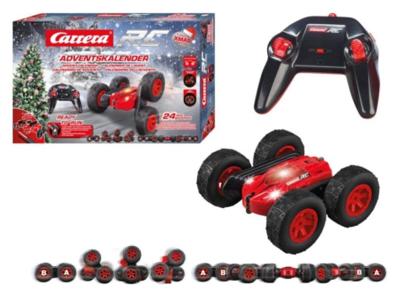 Carrera RC Advent Calendar Stunt Car X-Mas Turnator 16 cm