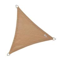 Nesling Coolfit schaduwdoek driehoek zand 3.6 x 3.6 x 3.6 meter - thumbnail