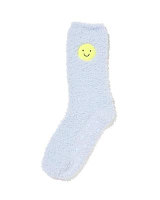 HEMA Huissokken maat 36-41 fluffy lichtblauw