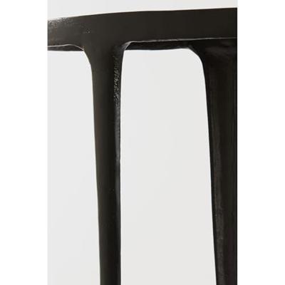 Light & Living Bijzettafel 'Arica' Set van 2 stuks, kleur Mat Zwart