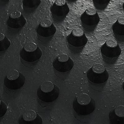 VidaXL Afvoerfolie noppen 400 g/m² 0,5x20 m hdpe - thumbnail