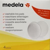 Doos met 4 wasbare borstvoedingscompressen Safe & Dry MEDELA wit - thumbnail