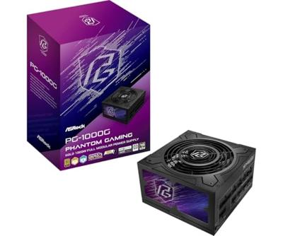 Stroomvoorziening ASRock STEEL LEGEND 1000W 80 Plus Gold (90-UXS100-GFEAAA)