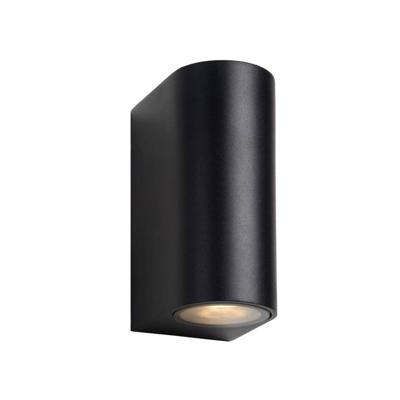 Lucide ZORA-LED Wandspot 2xGU10 - Zwart