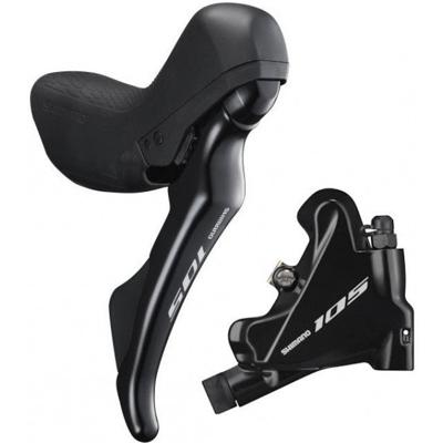 Schijfremset achter 11 speed Shimano 105 R7020 Flat Mount - zwart Schijfremset achter 11 speed Shimano 105 R7020 Flat Mount - zwart