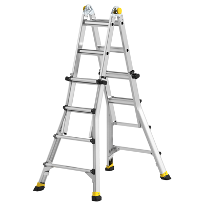 W.steps Telescopische vouwladder C1 1190-1965 mm - WI802204 W.steps Telescopische vouwladder C1 1190-1965 mm - WI802204