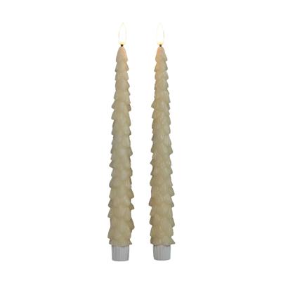 Dinerkaars kerstboom 27 cm ivoor Anna's Collection - Annas collection