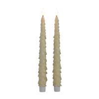 Dinerkaars kerstboom 27 cm ivoor Anna's Collection - Annas collection - thumbnail