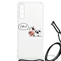 Samsung Galaxy A13 5G | A04s Stevig | Bumper Hoesje | Cow - thumbnail