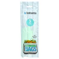 Brabantia PerfectFit Composteer Afvalzakken S 6L 10 Stuks - thumbnail