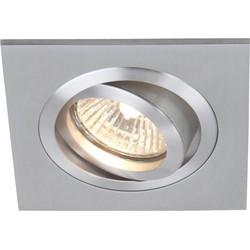 Steinhauer InbouwspotVespo Square 10cm metaalgrijs - 7305ST