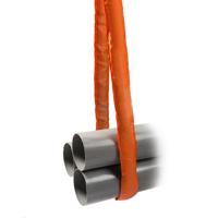 Delta Rondstrop | volgens EN 1492-2 | oranje | 10 ton | 110 mm | 6 m - CO.RS.100006 CO.RS.100006 - thumbnail