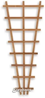Elephant Trellis hardhout v-vorm 65x150