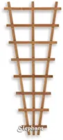 Elephant Trellis hardhout v-vorm 65x150 - thumbnail