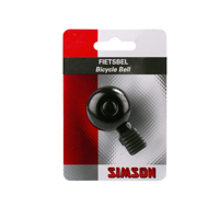 Simson fietsbel mini 32mm zwart - thumbnail