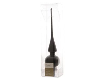 1 Glazen piek mat 26 cm zwart KSD Decoris - Decoris 1 Glazen piek mat 26 cm zwart KSD Decoris - Decoris