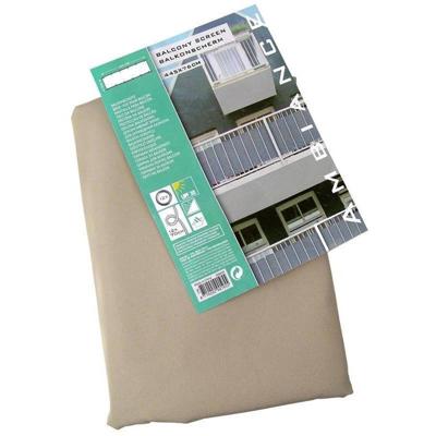 Ambiance balkondoek polyester 76x445cm zand