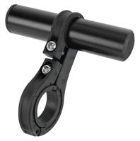 M-Wave Stuurhouder handlebar organizer koplamp/fietscomputer 22,2 mm zwart - thumbnail