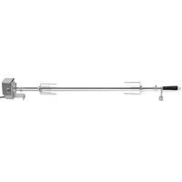 VidaXL Bbq draaispit met professionele motor staal 1200 mm - thumbnail