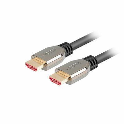 Lanberg CA-HDMI-30CU-0018-BK kabel HDMI 1.8m HDMI Typu A (Standard) 8K 60Hz