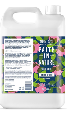 Faith In Nature Wildrose Bodywash