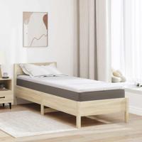 VidaXL Matrastopper wit 70 x 200 cm gebreide stof - thumbnail