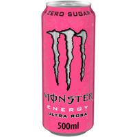 Energiedrank monster ultra rosa blik 500ml - thumbnail